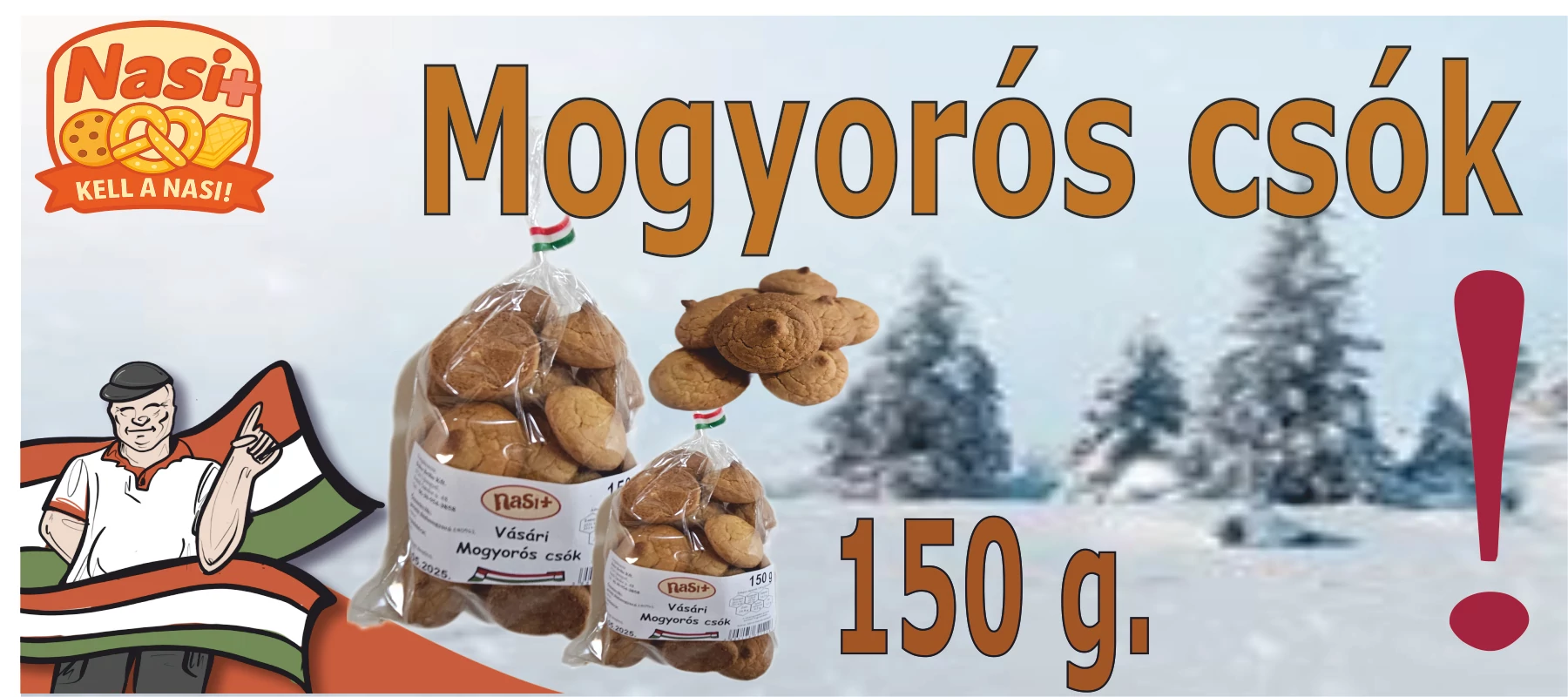 Az örök kedvenc - mogyorós csók