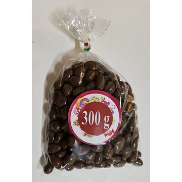 Étcsokoládéval bevont földimogyoró XXL  300 g.