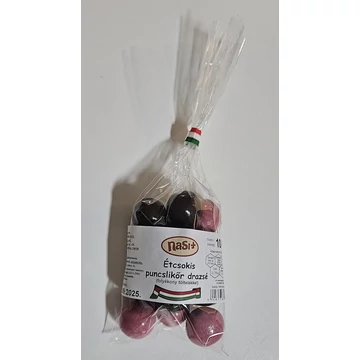 Étcsokoládés puncslikőrös drazsé 100 g.
