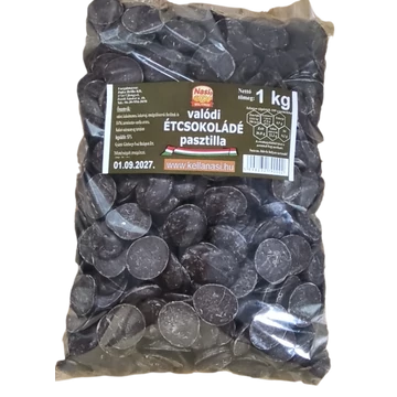 valódi étcsokoládé pasztilla 55% - 1 kg