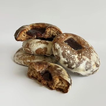 Barta lekváros mézes puszedli