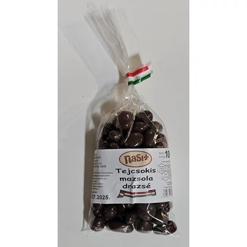 Tejcsokoládés mazsola drazsé 100 g.