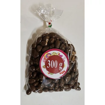 Tejcsokoládéval bevont mazsola XXL 300 g.