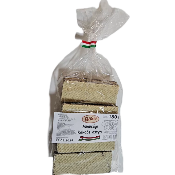 Minőségi nápolyik - kakaós 180 g.