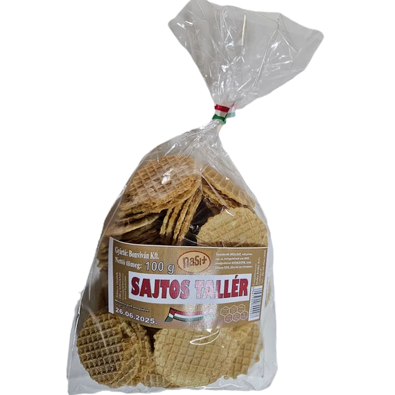 Házi sajtos tallér 100 g.