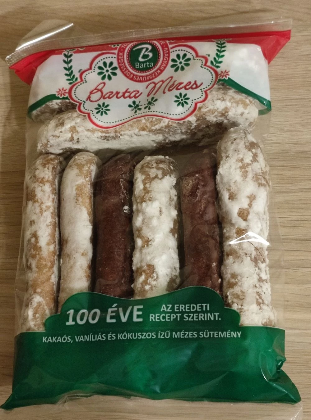 Barta mézes - baba piskóta forma, több fajta - 200 g