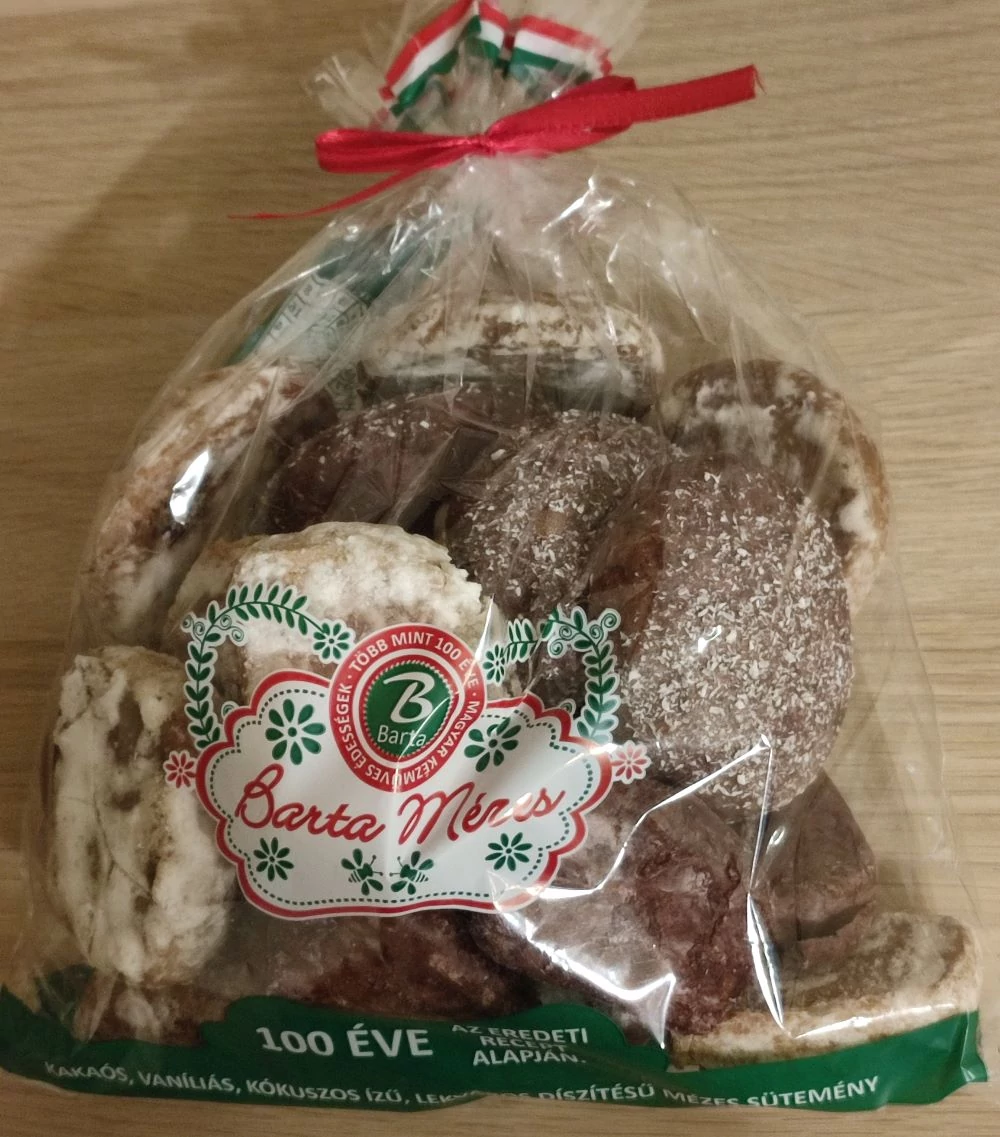 Barta mézes puszedli - családi csomag  - 500 g.
