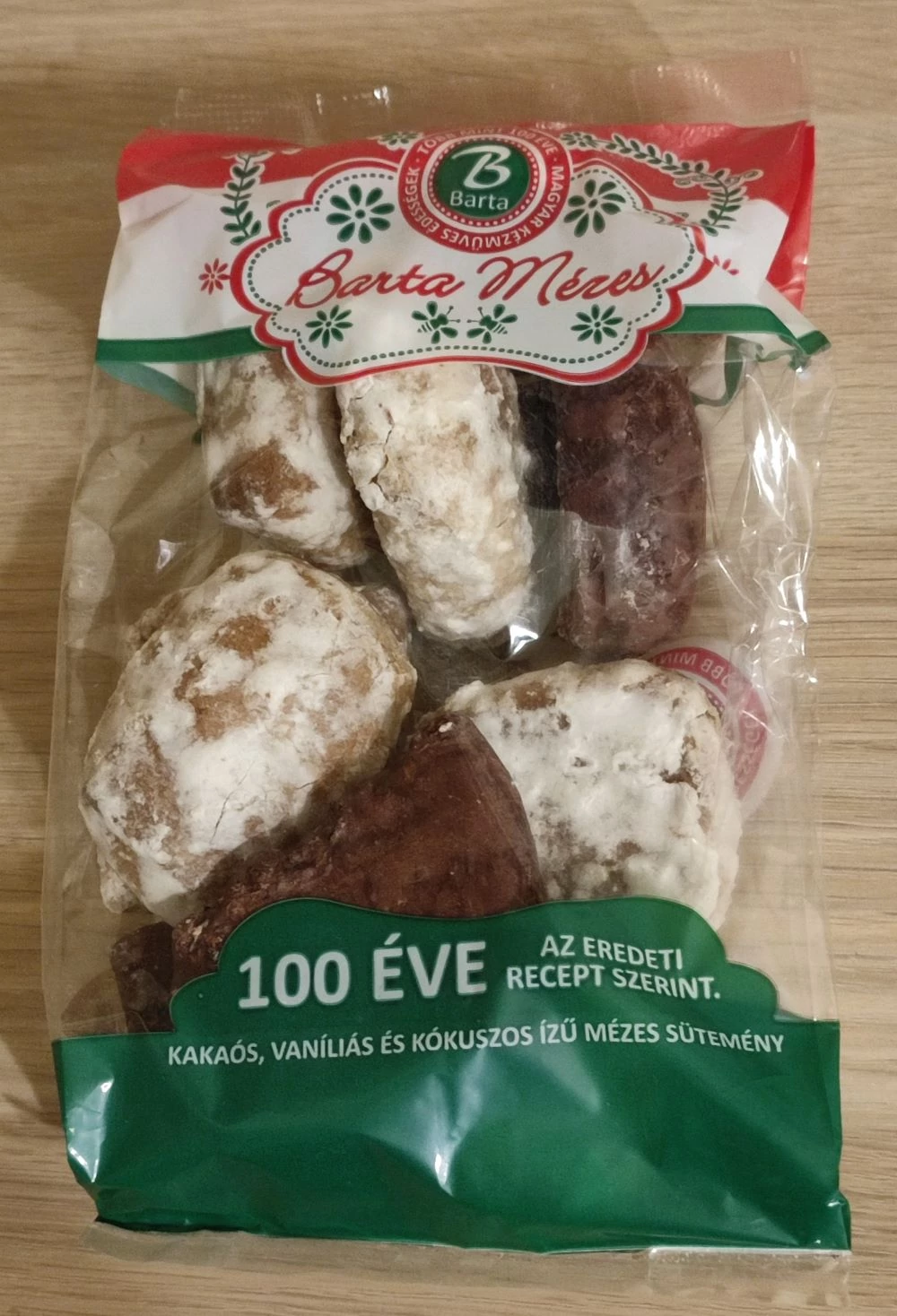 Barta mézes - hagyományos puszedli, több fajta - 200 g.