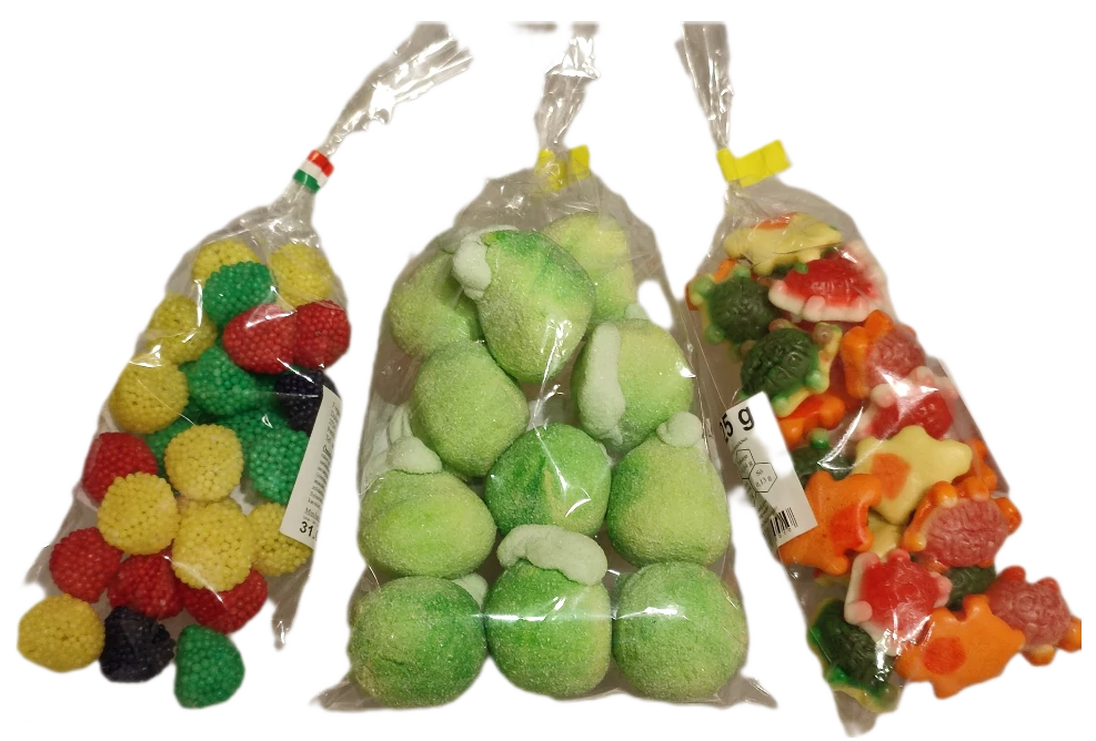 NASI gumicukor  - figurás ( több fajta ) XXL 300 g.