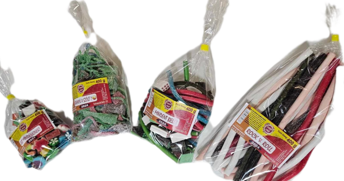 NASI gumicukor  - figurás ( több fajta ) lédig/kg.