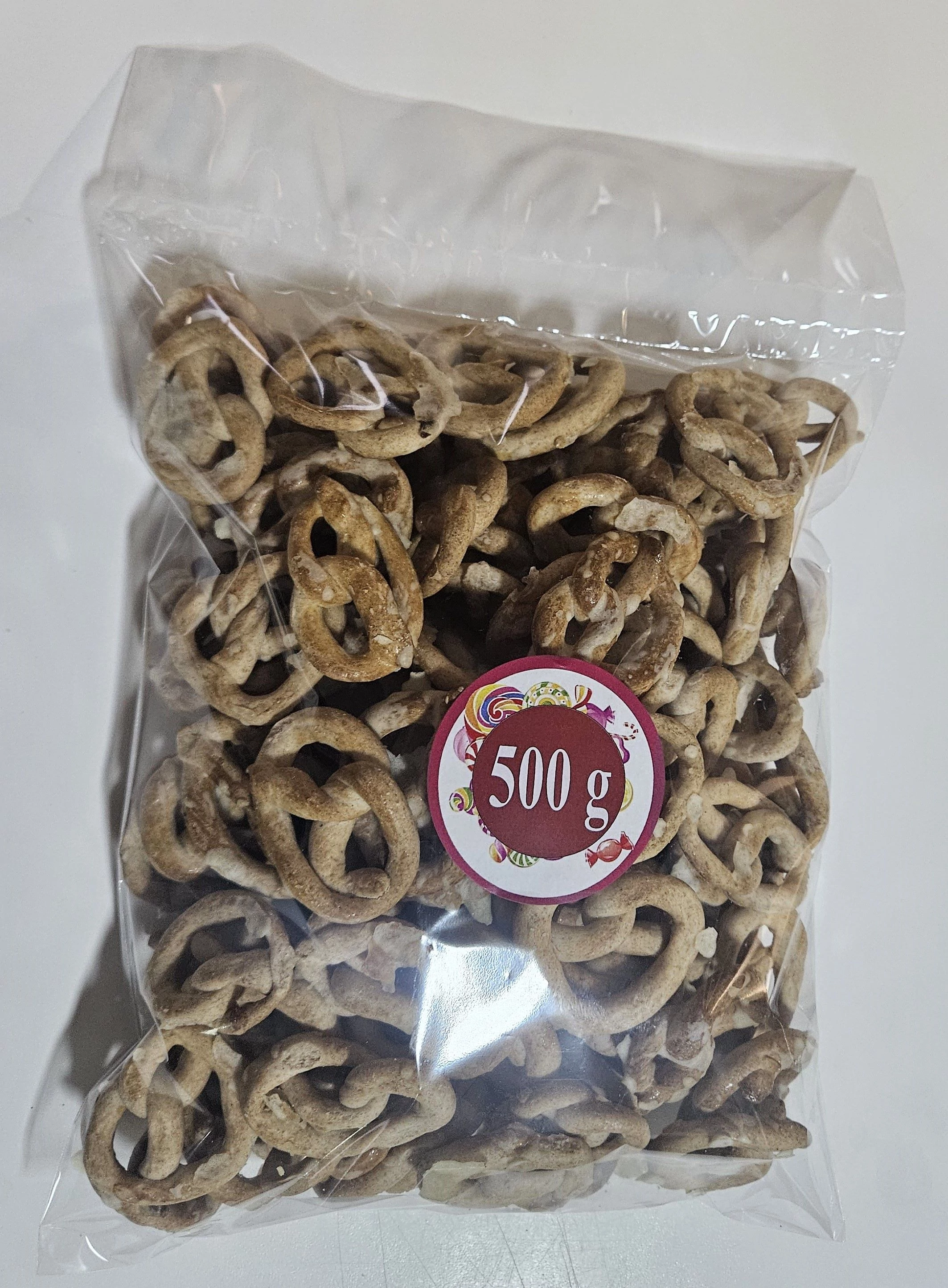 Kevi mini perecek - sósak, csomagban 500 g.